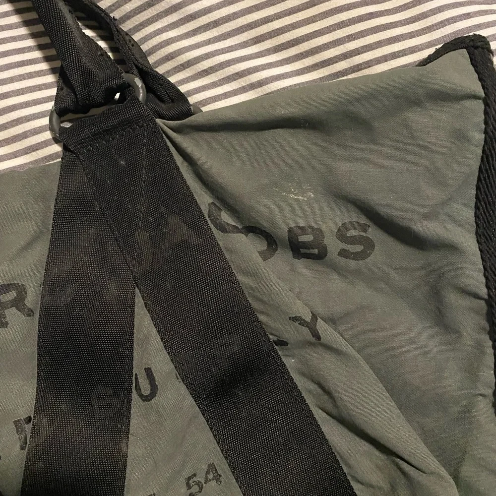 Marc by Marc Jacobs Grey and Black Canvas Utility Tote Bag - Picture 3 of 8